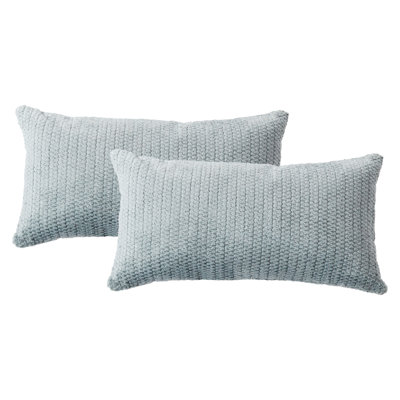 Polyester Lumbar Rectangular Pillow Cover & Insert
