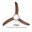 132cm Ceiling Fan with Light Kit-42115070