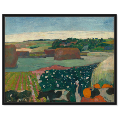 Art Remedy Classic Landscapes Canvas Brittany 1890