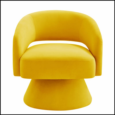 Chaise pivotante polyvalente avec dossier ouvert pour un confort et une esthétique moderne dans n'importe quelle pièce