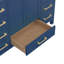 Meuble-lavabo autoportant 48 po avec comptoir 48 po, armoire de rangement en bois massif bleu-1972829378-1972829381