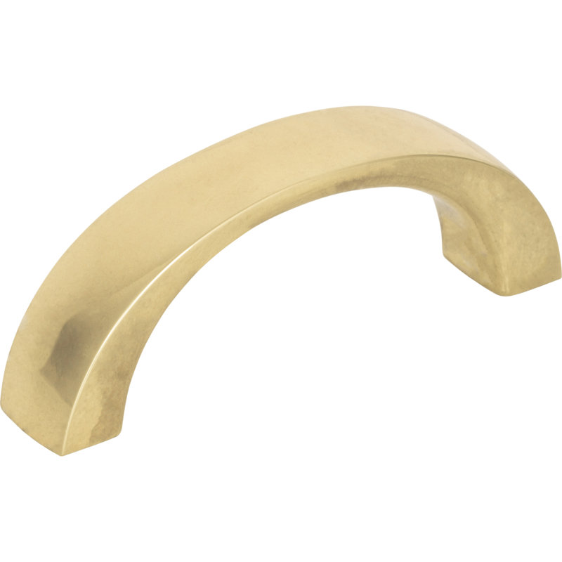 Thin Square Bar Pull, Polished Chrome, 1 13/16"