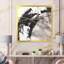 Glam Painted Arcs I - reproduction d'art sur toile encadrée-48308452-48308455
