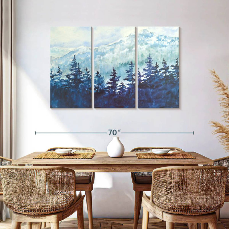 Alvord Snowy Mountain View, 36" H x 57" W