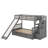 Twin Over Full Bunk Bed With Drawers-1086268957