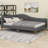 Upholstered Daybed With Headboard And Armrest-1483210685