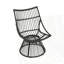 Chaise avec dossier haut en osier-923687988