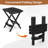 Wood Patio Folding Side Table-1422700446