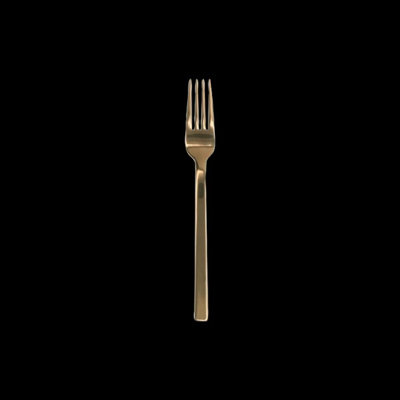 European Dinner Fork Semi Pvd Rose Gold