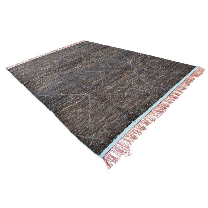 Tapis bleu 9x12 Pires