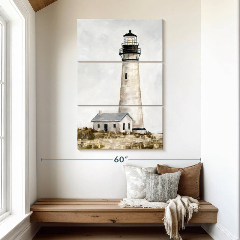 Aletra Rustic Lighthouse II, 32" H x 20" W