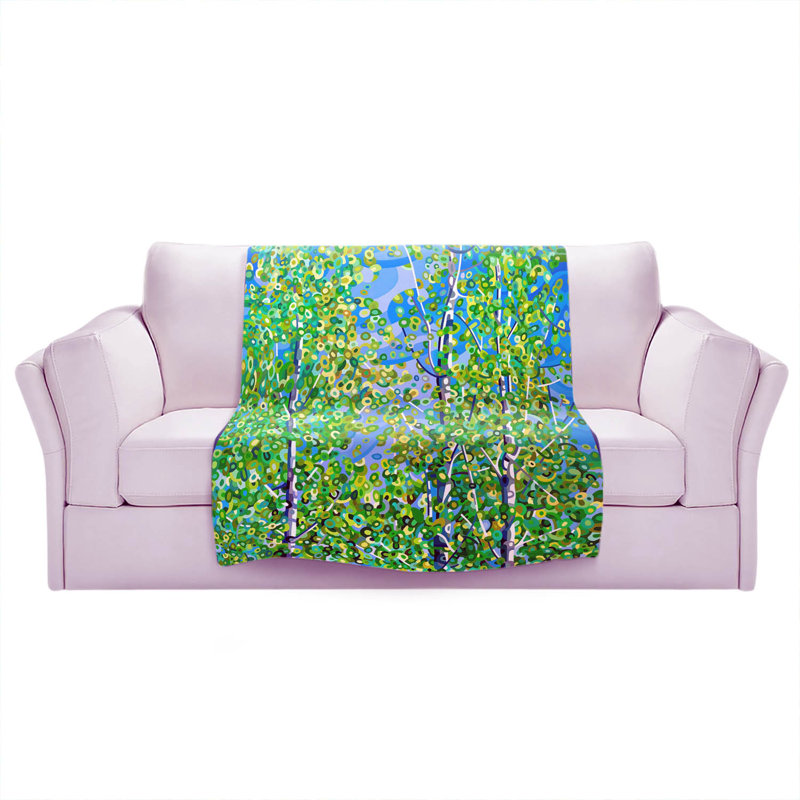 Couverture  parmi les amis, 68 po x 80 po