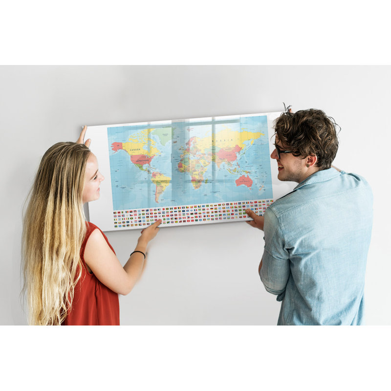 Magnetic Glass Dry Erase Board