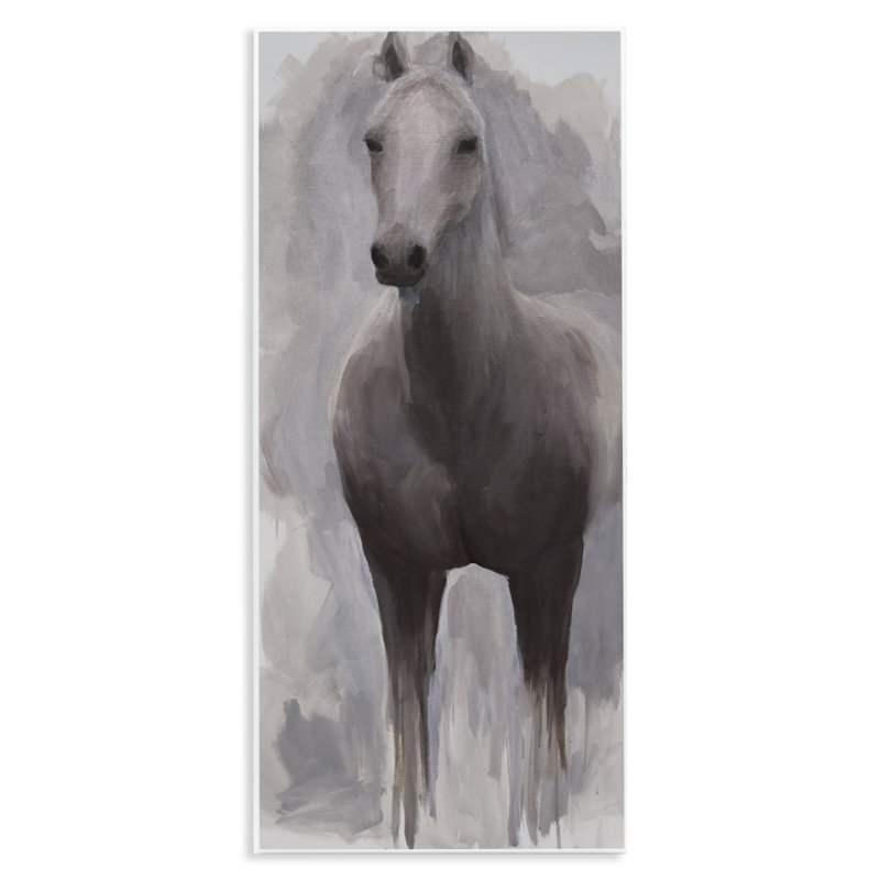 Plaque murale cheval debout, conception par Jelena Petric