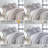 Coastal Stripes Collection Microfiber Reversible Duvet Cover Set-295202824-295203677