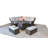 Lyons 6 Seater Dining Set with Cushions