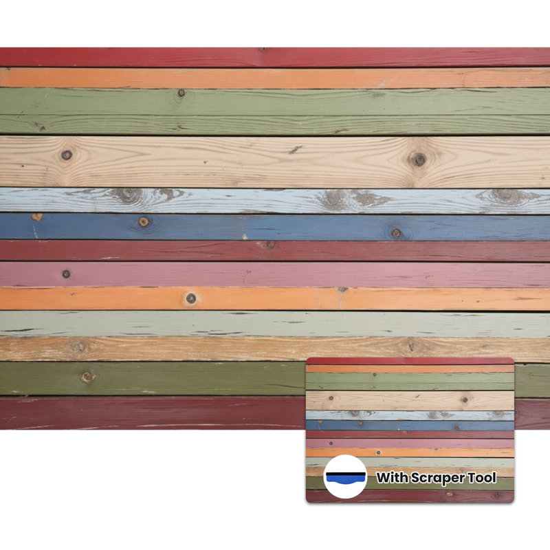 Papier peint adhésif auto-adhésif moderne pour chambres à coucher Peel and Stick L 144 po x l 100 po rustique
