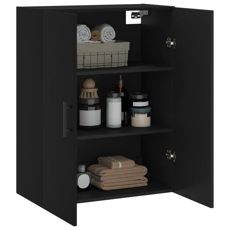 Lagro Bathroom Cabinet, Black