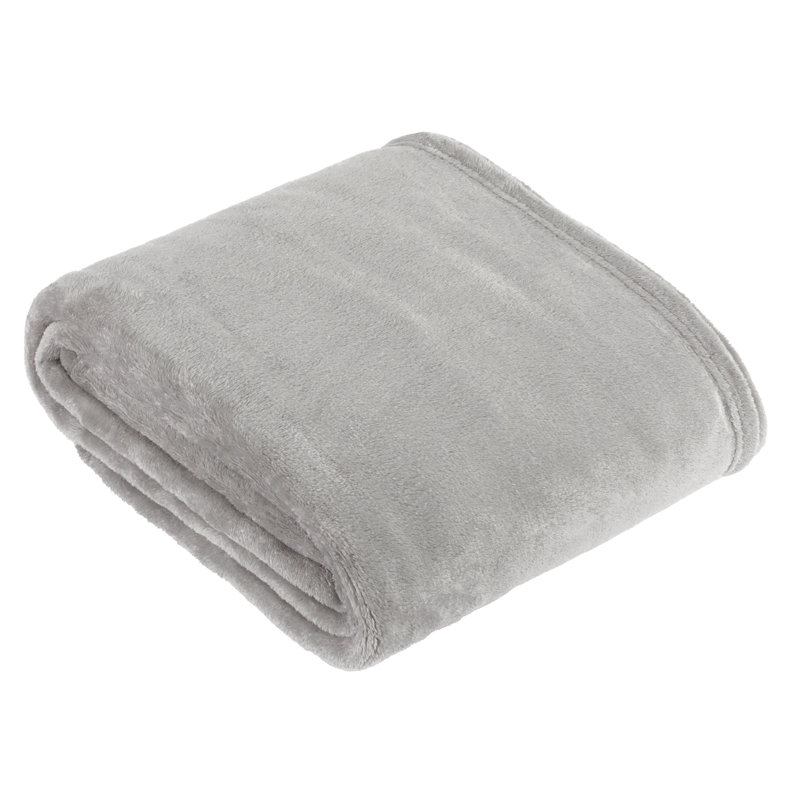 Harrow Furn Throw, Light Grey