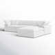 Tila 4 - Piece Performance Fabric Modular Sectional