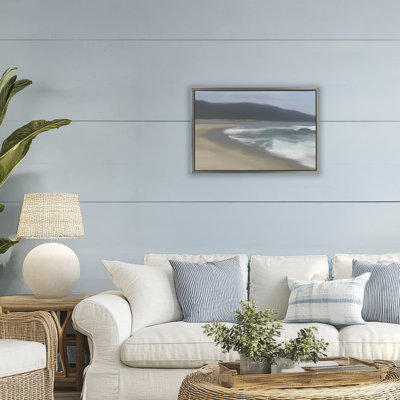 Cadre flottant Hazy Beach Curve, design par Matthew Piotrowicz