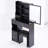 29.2" Small Space Left Drawer Desktop Vanity Table + Cushioned Stool-114233259