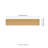 Elorie Noble Oak 9 in. x 48 in. 2mm 6mil Waterproof Glue Down Luxury Vinyl Plank Flooring-125889613