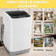 Himimi Delia 2.4 Cubic Feet cu. ft. High Efficiency Portable Washer & Dryer Combo with Child Safety Lock-94884550