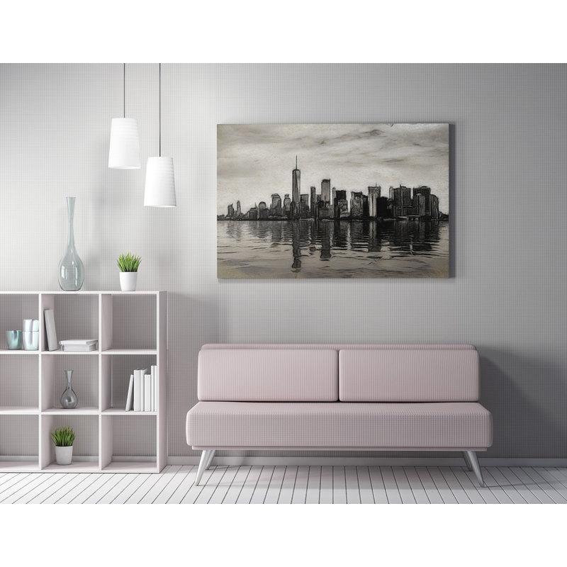 Peinture décorative sur toile
