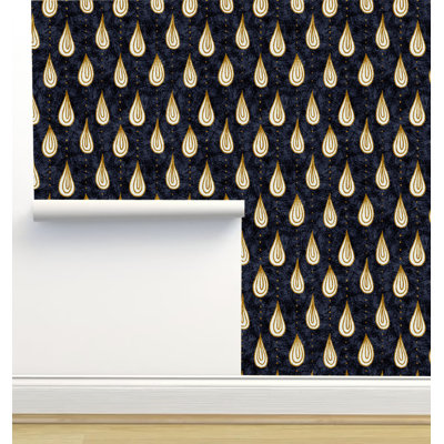 Rouleau de papier peint autocollant L 12 pi x 2 pi Amy Mac Ready Designs