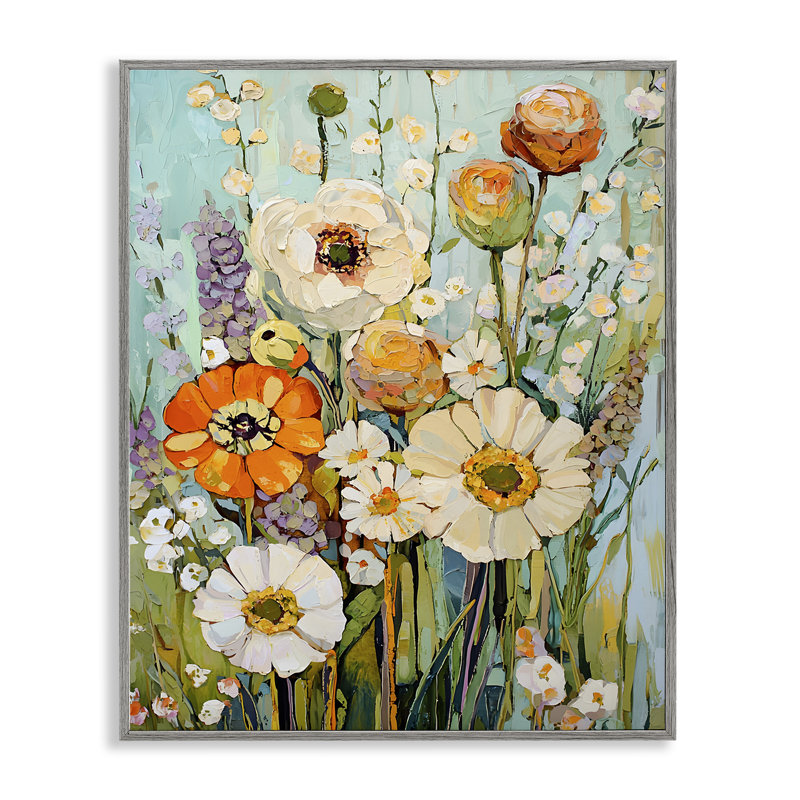 «Woodland Inspiration Florals», estampe numérique, design par Franklyn Gregory, H 14 po x l 11 po