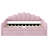 Upholstered Daybed Wtih With Shall Shaped Backrest And 2 Drawers-1821418857