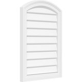 Arch Top Surface Mount Non-Functional Brickmould Frame PVC Gable Vent