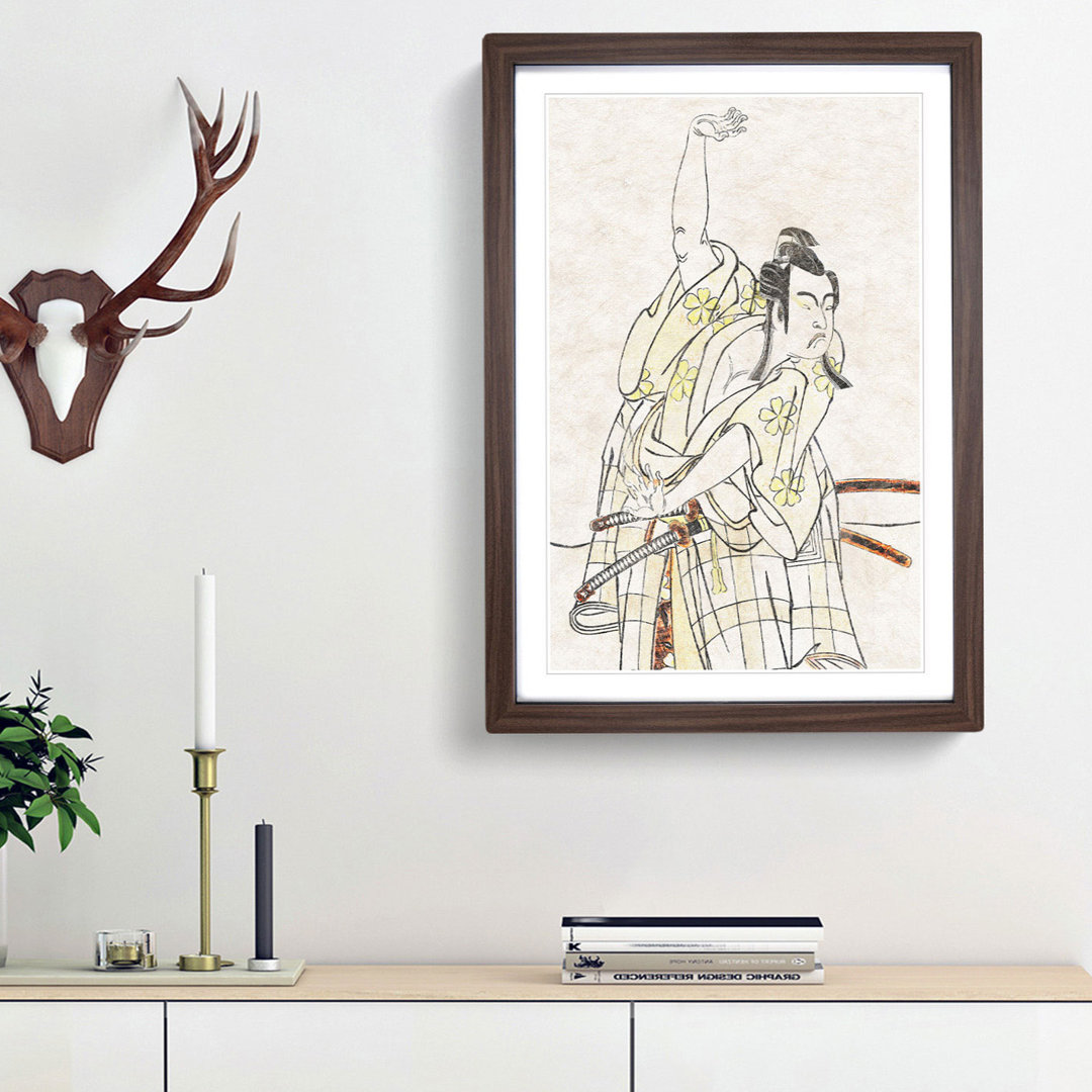 Katsukawa Shunsho by Katsukawa Shunsho - Picture Frame Art Print