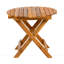 Table d'appoint d'extérieur pliable et réglable