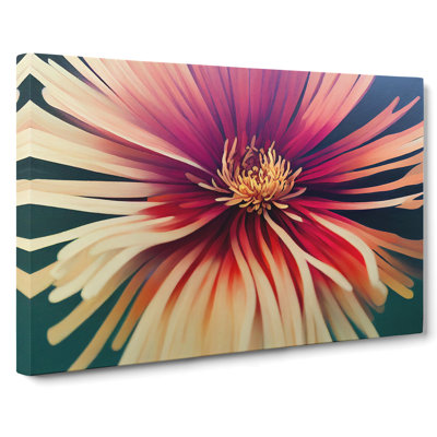 Chrysanthemum Flower Vol.2 - Wrapped Canvas Painting