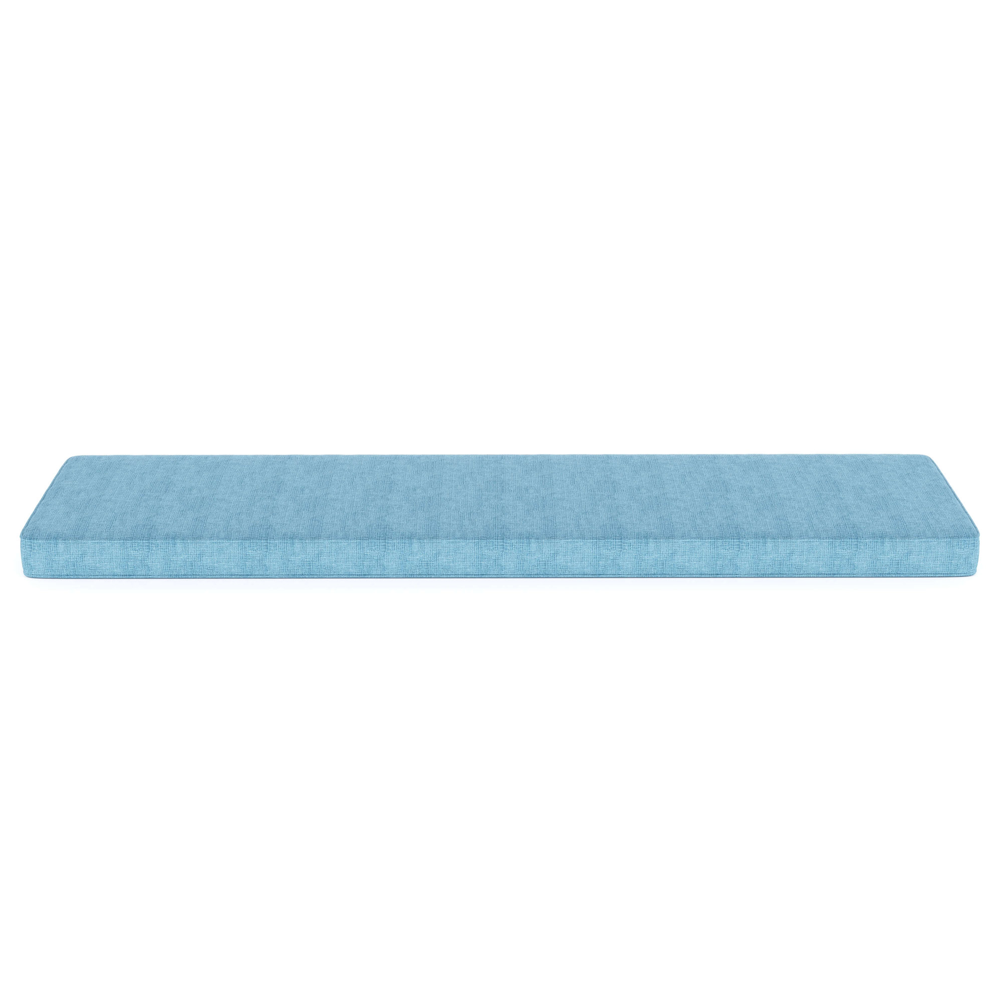 Indoor/Outdoor Sunbrella® Seat Cushion, Cast Horizon Sunbrella® Plainweave, 44" W x 18" D