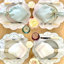 Ribbon Twirl Cotton Blend Scalloped Placemats-1709502792