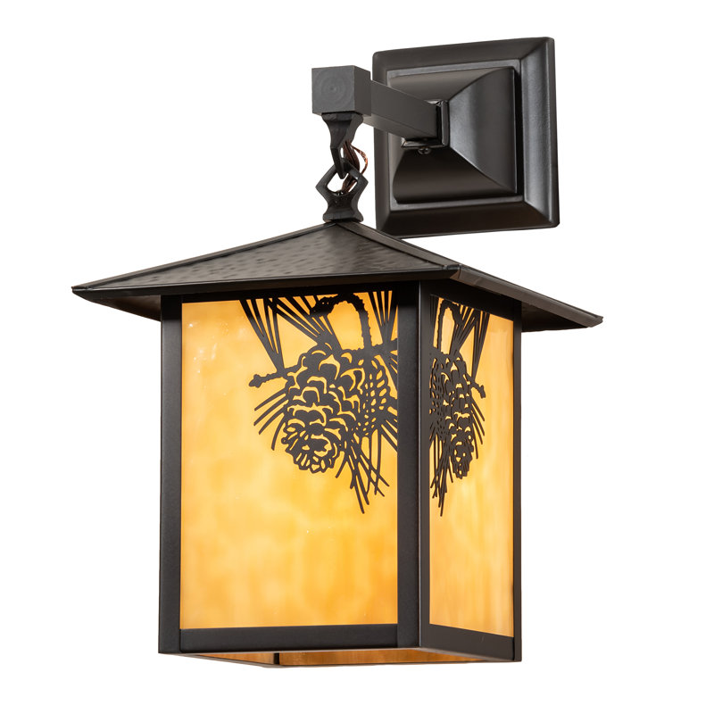 Rustic Lodge 1 - Light Outdoor Wall Lantern