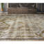 Tapis naturel et doré de haute qualité noué à la main-114979988