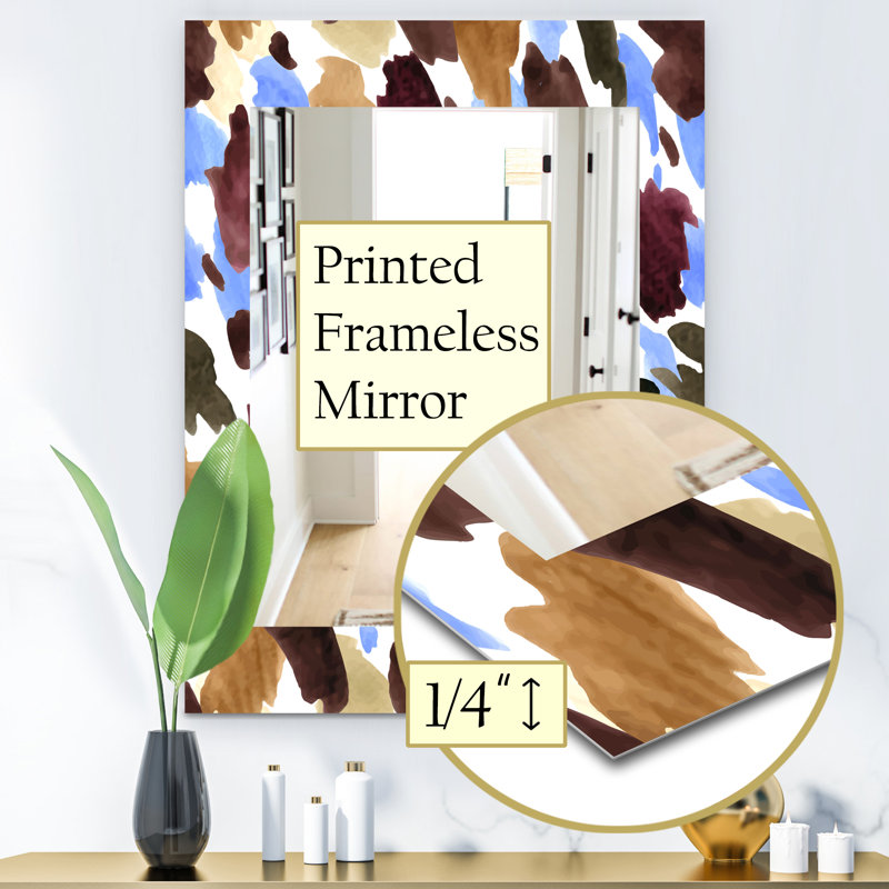 Miroir de salle de bain/meuble-lavabo leopard, H 39,4 po x l 29,5 po