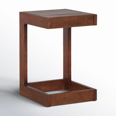 Jurgen Outdoor Acacia Wood Square Side Table