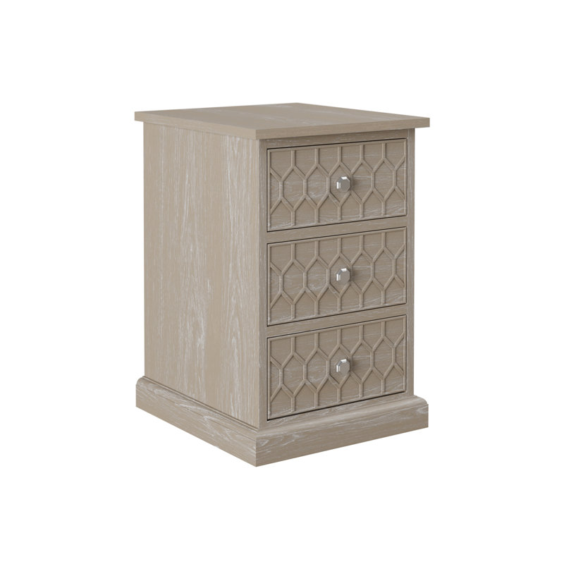 Gassville 40cm W Bedside Table