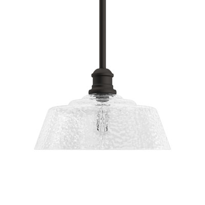 Lindholm Single Light Glass Dimmable Pendant