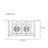 Large Capacity Solid Wood Sideboard