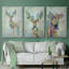 Fantastic Florals Cow 3 pièces-91415610-91415611