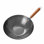 Wok commercial en acier au carbone 12 po avec poignée en bois d'acacia CHK Series