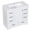 Meuble-lavabo 36 po avec lavabo 36 po, 6 tiroirs, diviseur de tiroir multifonctionnel, tablette réglable-1127040548