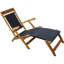 Narmada Outdoor Teak Chaise Lounge-595641221