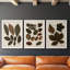 Autumnal Leaves I - Ensemble de 3 peintures sur toile encadrées-1075247884-1075247887